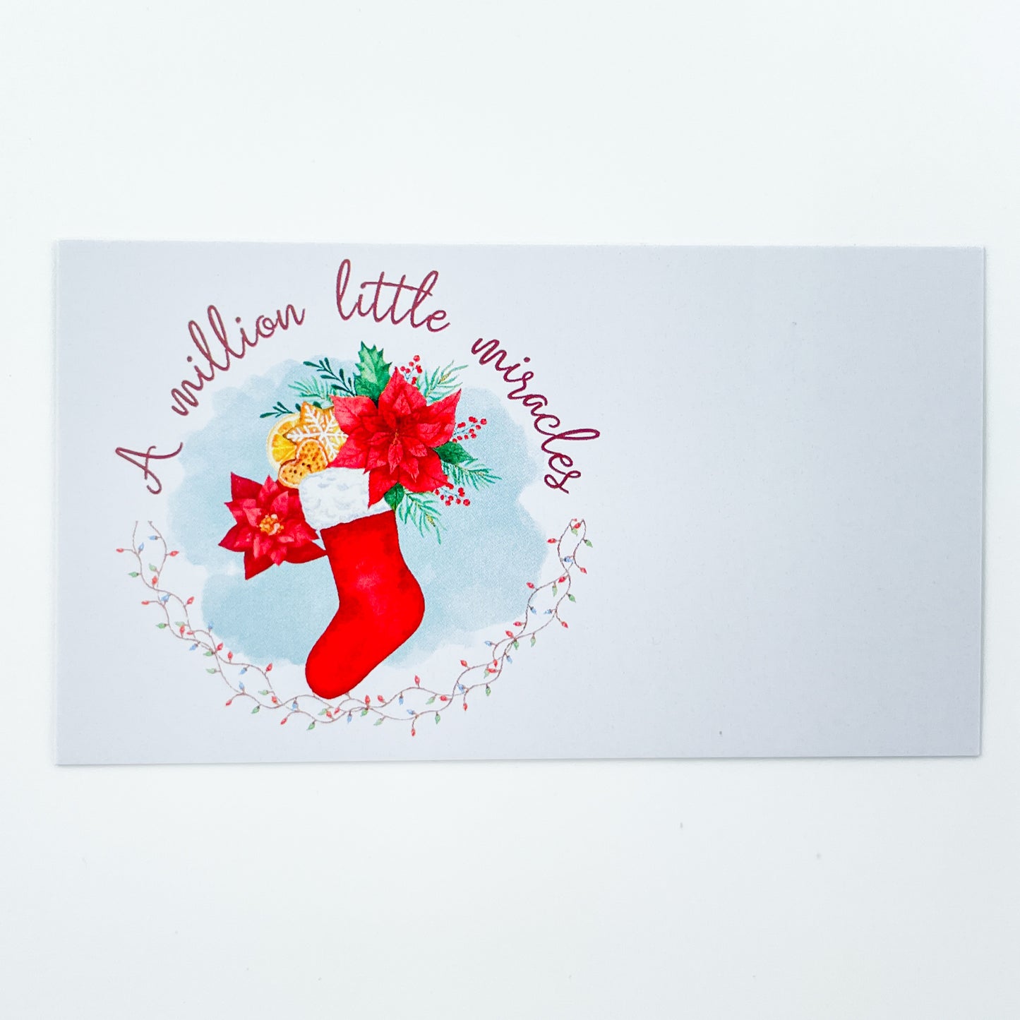 A million little miracles