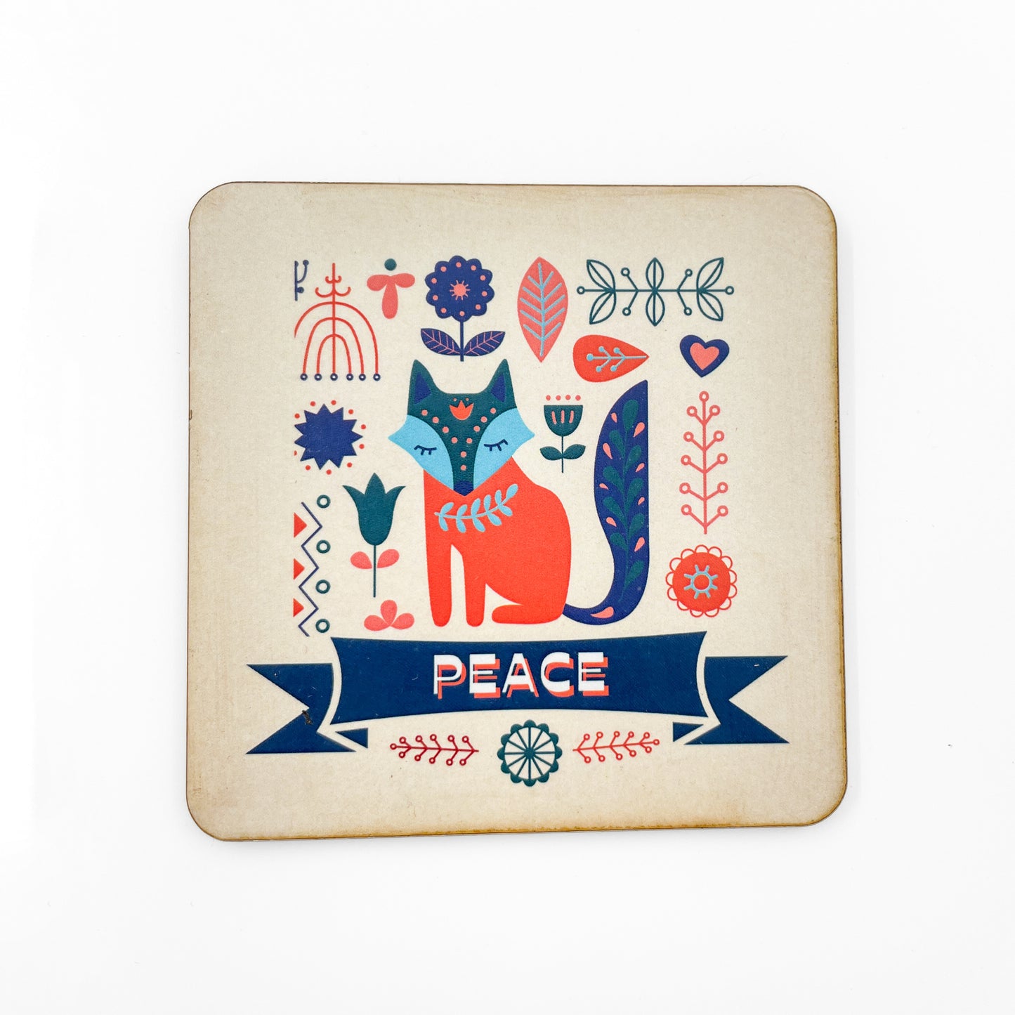 FOLK ART #2- SET OF 4