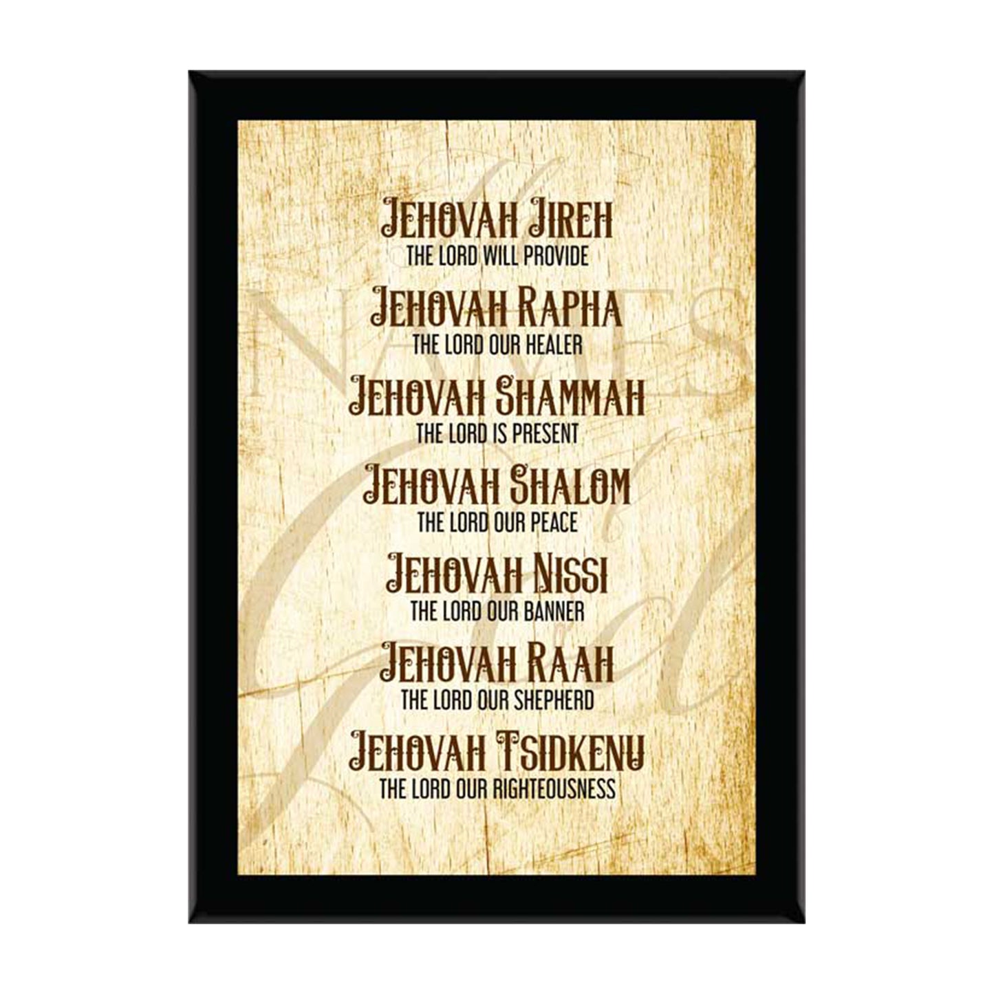 Jehovah Jireh (Names of Jesus)