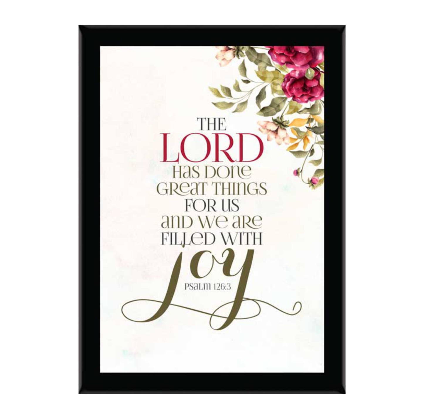 The Lord Has Done Great Things - Black