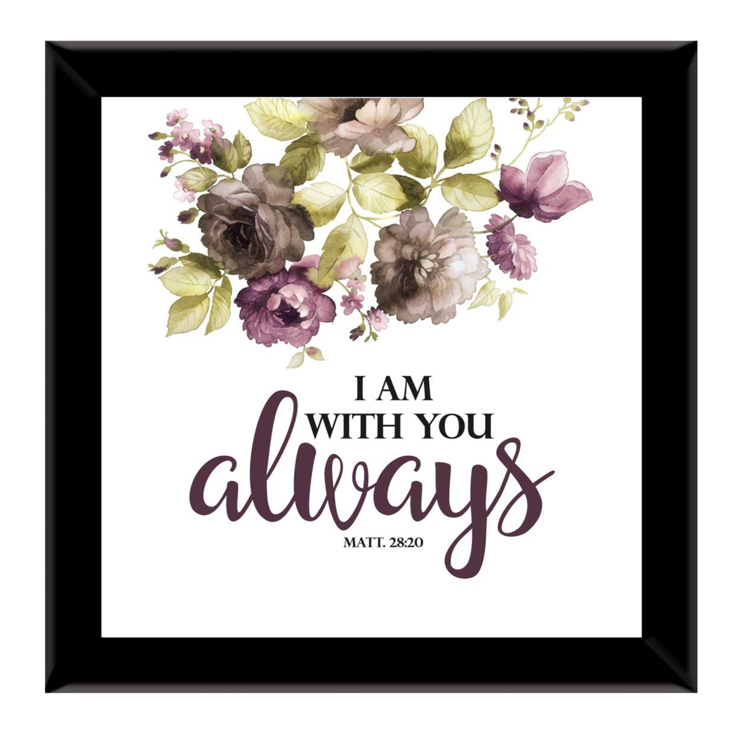I Am With You Always - Mat 28:20-Purple