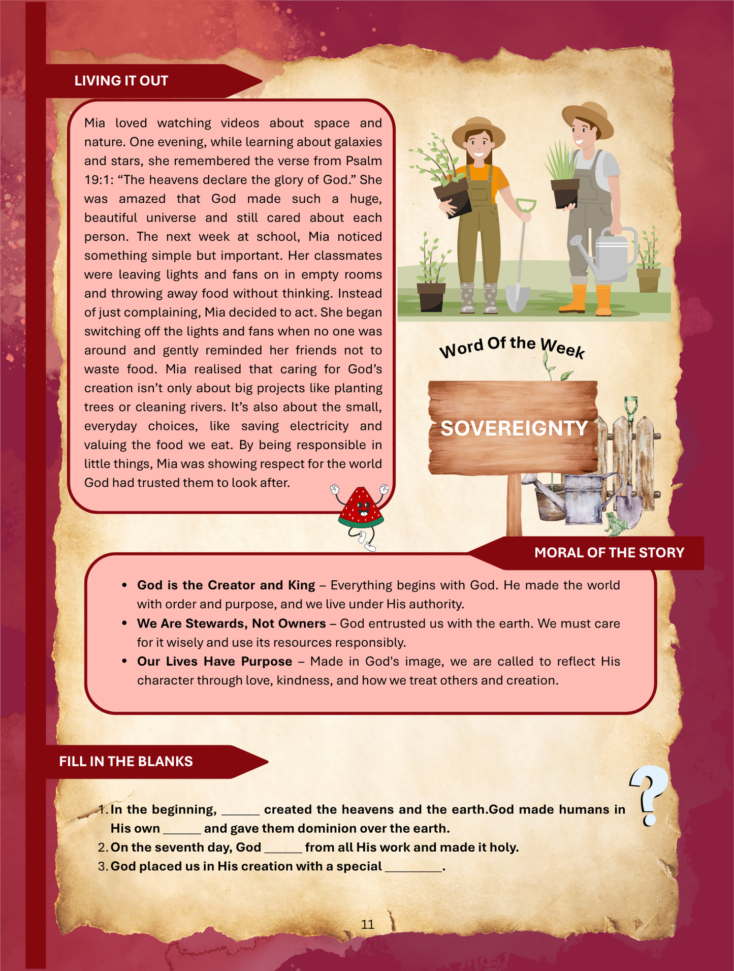 Fruits Workbook - Juniors 3