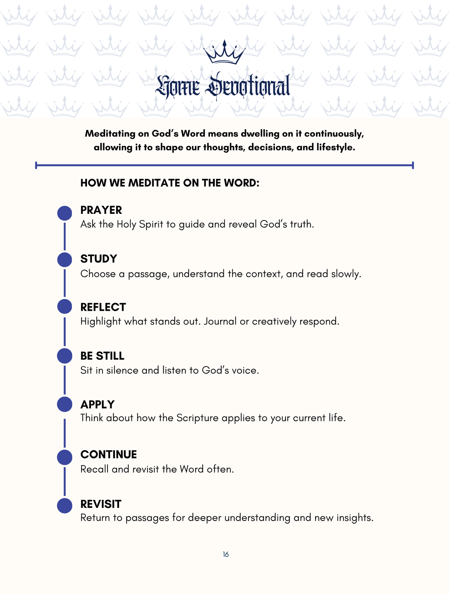Kingdom Ambassadors Workbook - Seniors 3
