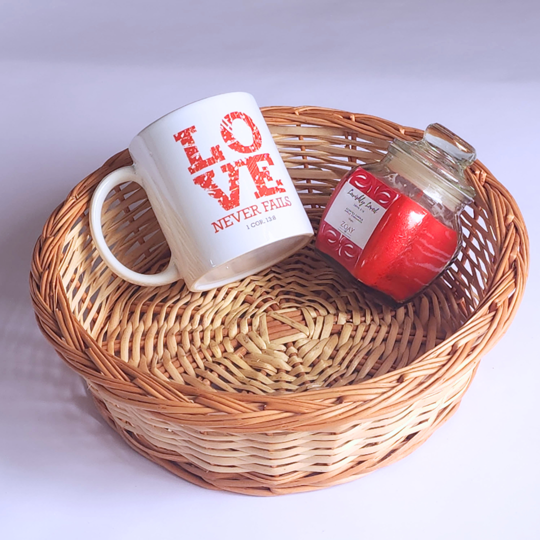 Ceramic Mug & Maple Jar Scented Candle