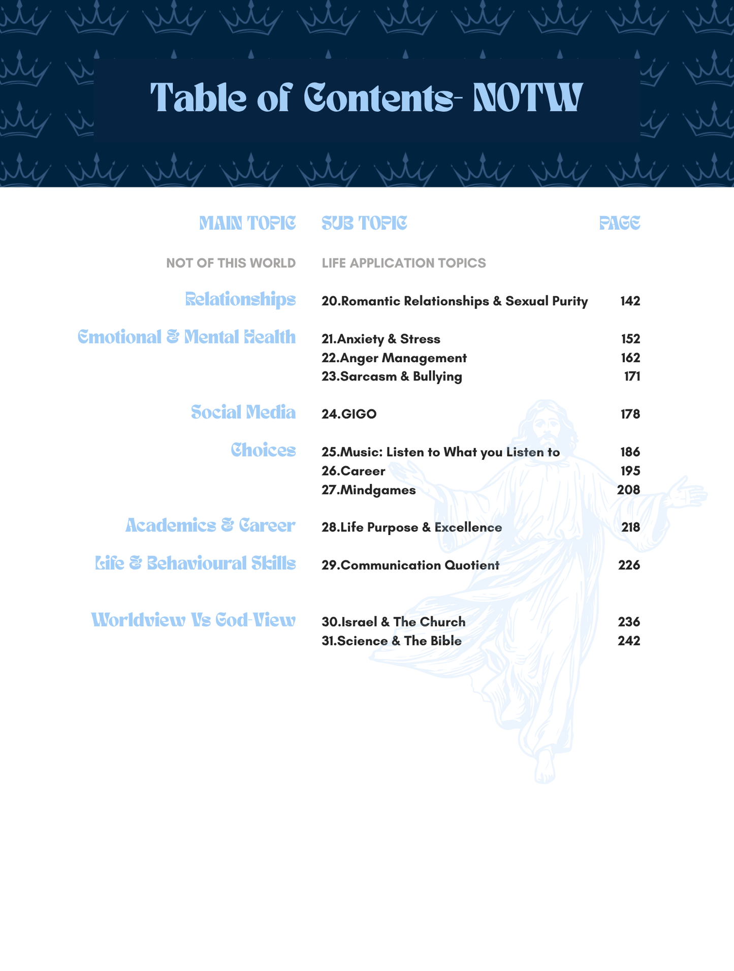 Kingdom Ambassadors Workbook - Seniors 3