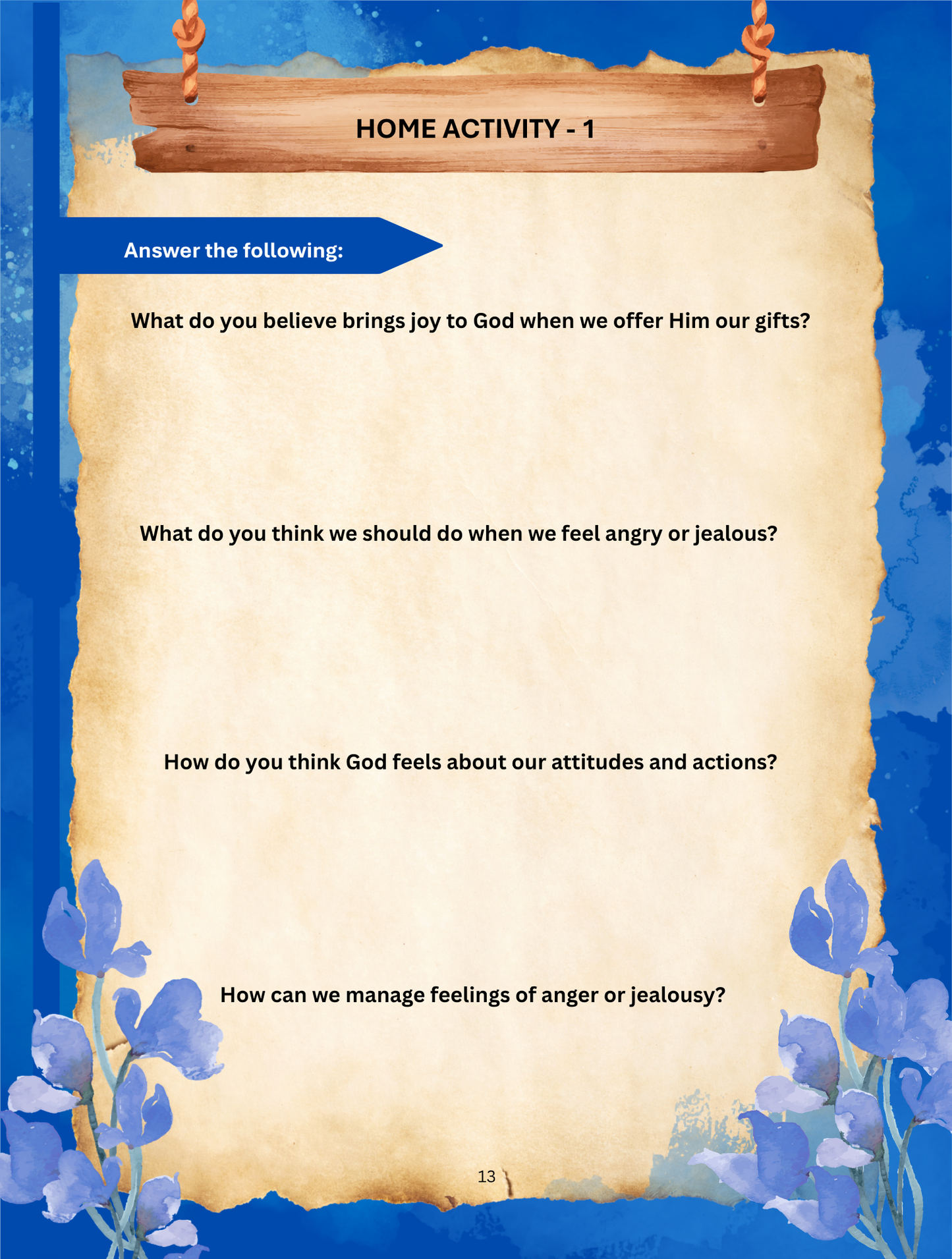 Blossoms Workbook - Juniors 2