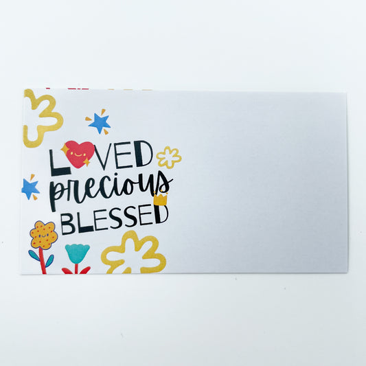 Loved, Precious, Blessed