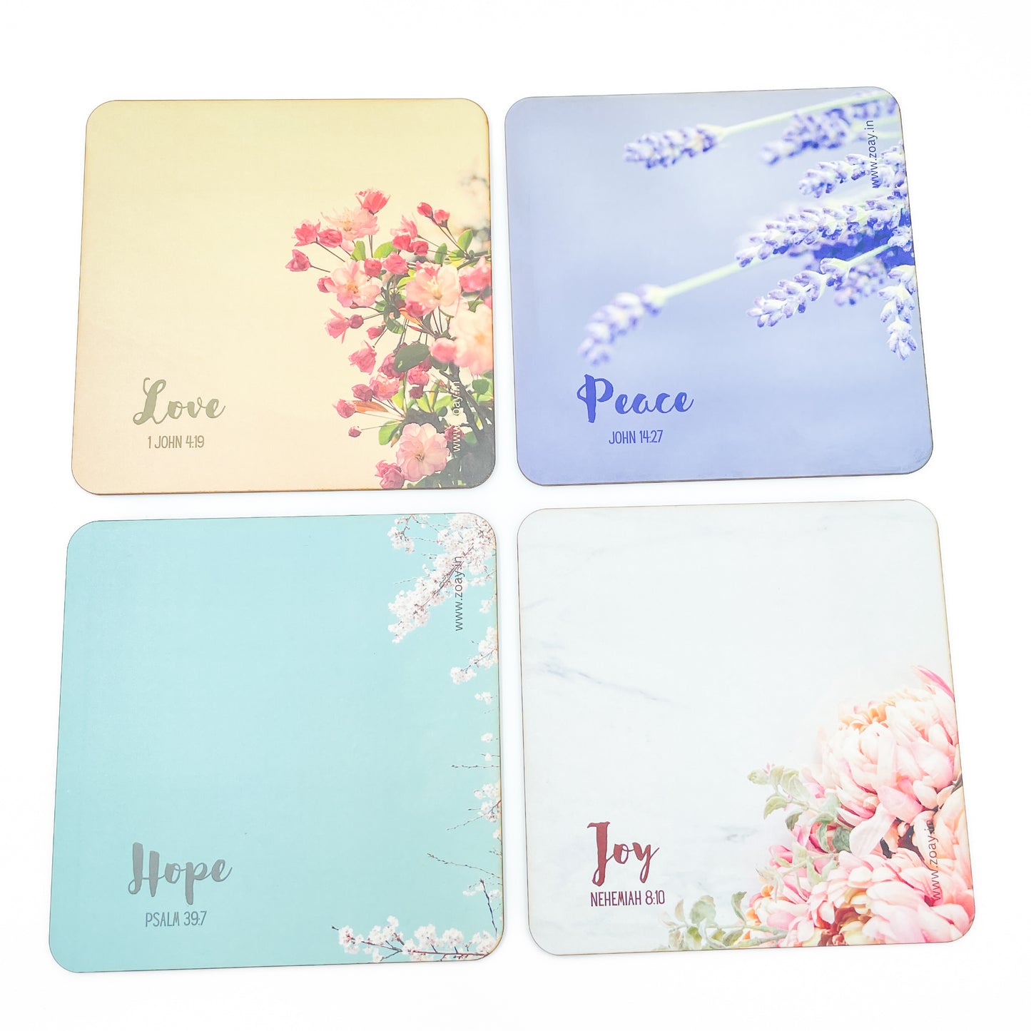 HPJL Square Trivets Set of 4