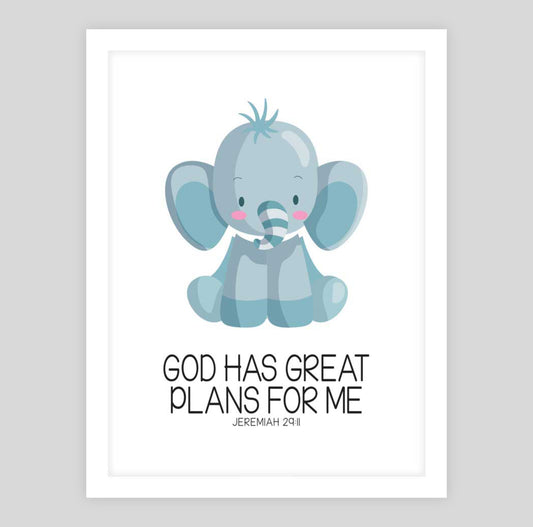 Kids: God Has Great Plans For Me