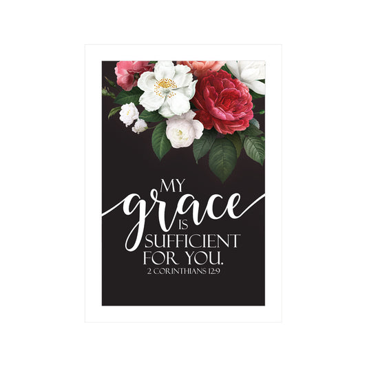 My Grace Is Sufficient For You - Black