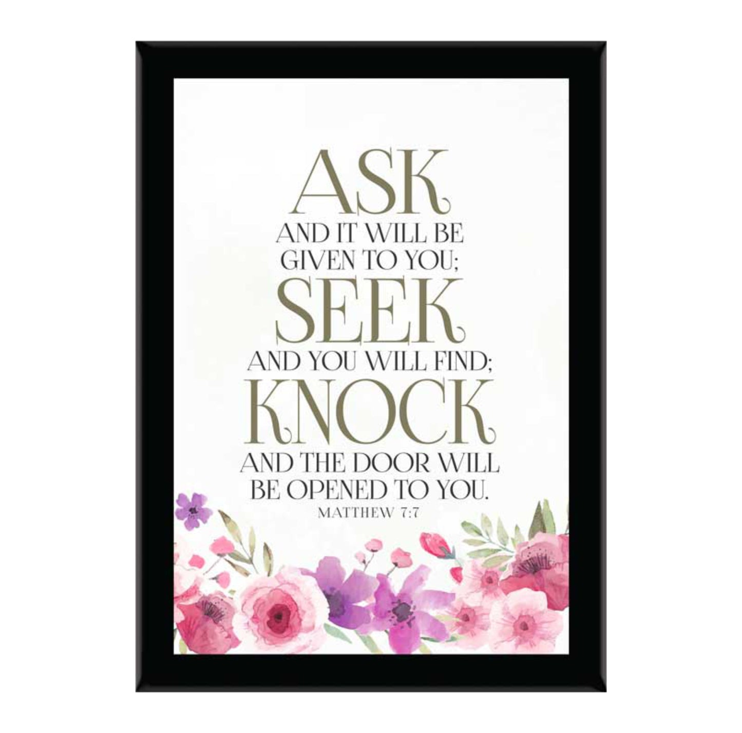 Ask-Seek-Knock