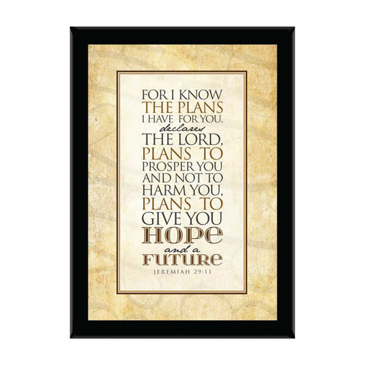 For I Know The Plans I Have For You