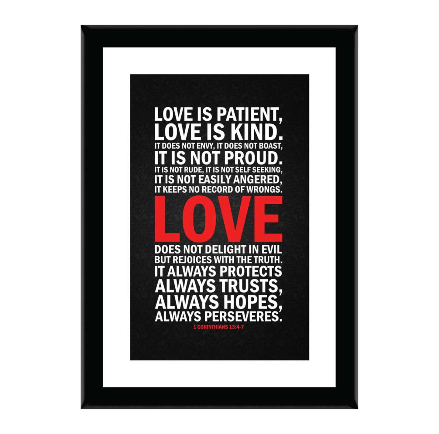 Love Is Patient, Love Is Kind