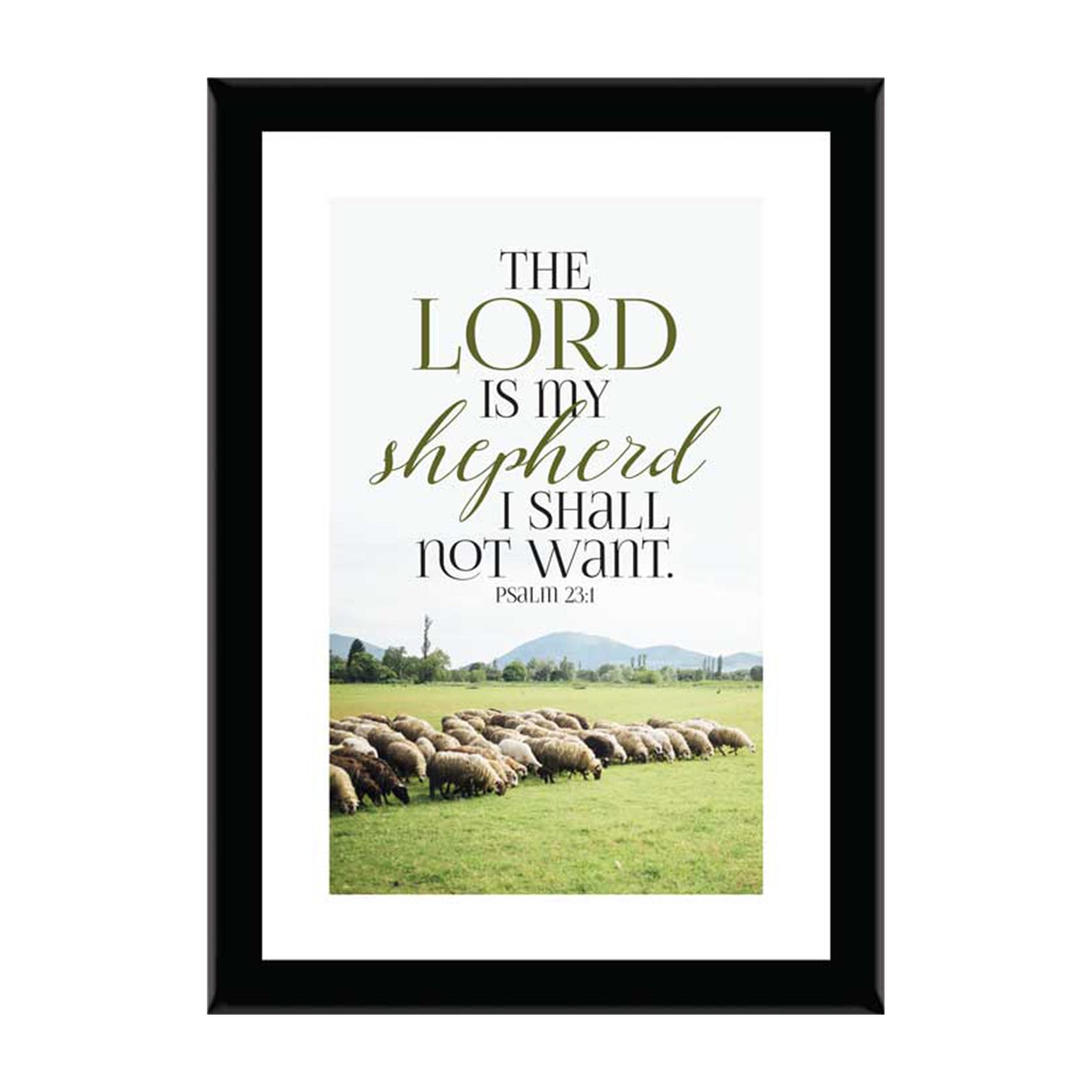 The Lord Is My Shepherd Ps. 23:1 (1)