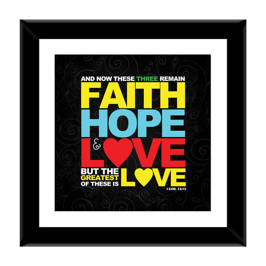 Faith, Hope And Love - 1 Cor 13:13